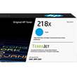 HP 218X High Yield Cyan Original LaserJet Toner Cartridge, W2181X